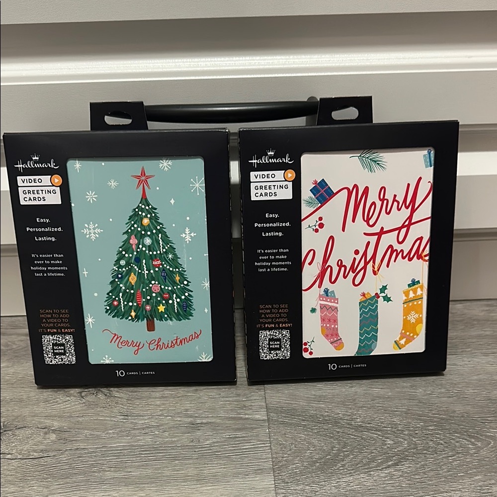 Hallmark Video Greeting Cards Set